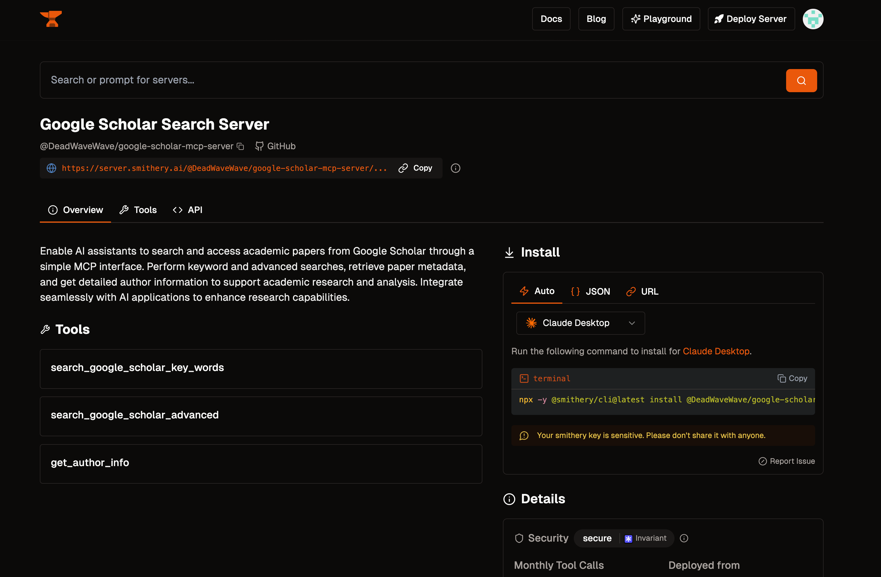 Claude Desktop 安装命令